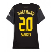 Dres Borussia Dortmund Marcel Sabitzer #20 Gostujuci za Žensko 2024-25 Kratak Rukav